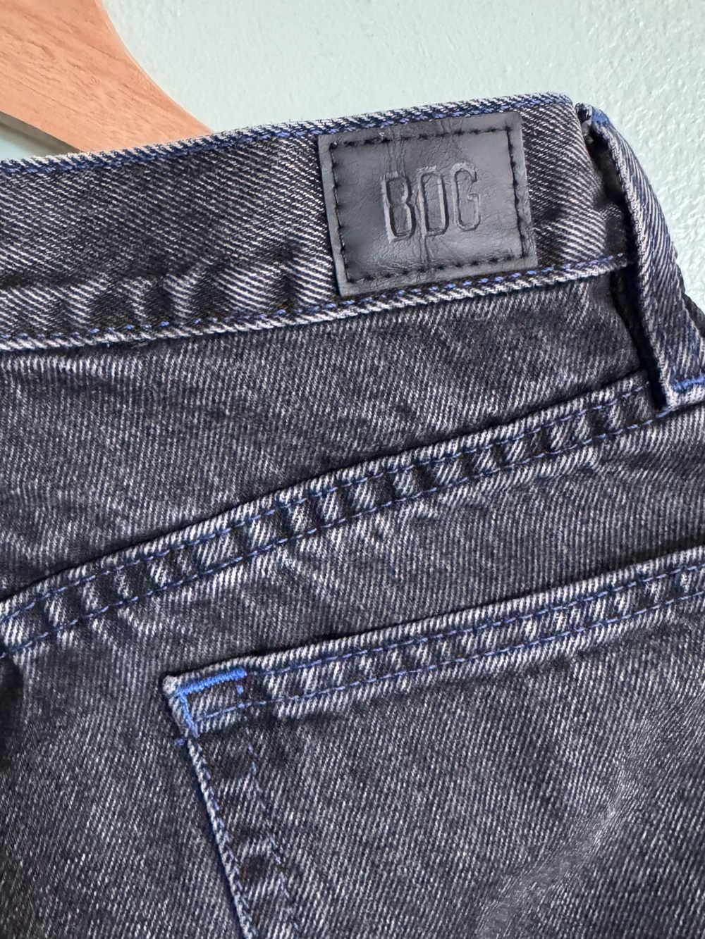BDG Black Straight Slim Jeans - Picture 5 of 13